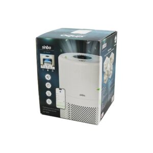 HAVA TEMİZLEME CİHAZI BEYAZ 3 KADEME FİLTRELEME OTOMATİK FAN UV AYDINLATMA SESSİZ UYKU MOD WİFİ UZAKTAN KONTROL SAP-5508 (5286)