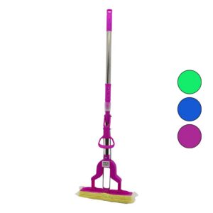 PVA MOP SIKMA KOLLU - SÜNGER MOP KROM UZAYAN SAP=75-95CM+RENKLİ PLS.BAŞLIK=115CMBRKT-910262 (5286)