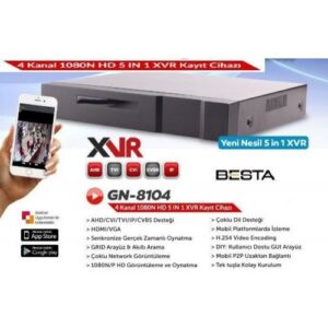 AHD DVR 4 Kanal Kamera Kayıt Cihazı KD-4255