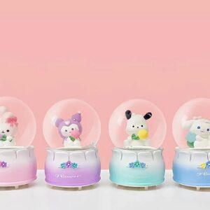 Kuromi Işıklı Kar Küresi 7 Cm