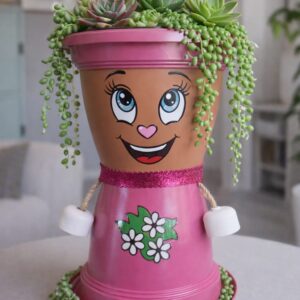 BONCUK HANIM VİLLA DEKORATİF SAKSI 1.7 Litre