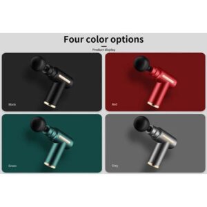 4 Başlıklı 6 Kademeli Titreşimli Şarjlı Mini Masaj Aleti