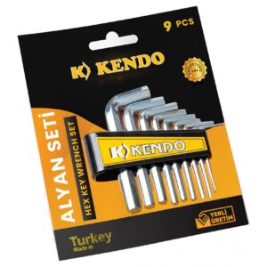 Eltos Kendo Allen Anahtar Seti Alyan Anahtar 9 Parça