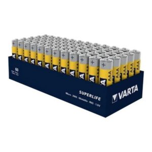 Varta Superlıfe Çinko Aaa Ince Kalem Pil 60lı Paket