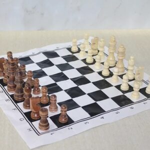 Ahşap Satranç Taşı 10 Cm