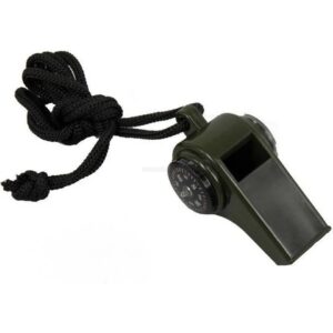 Pusulalı Termometreli Acil Durum Düdüğü ( 3 İn 1)