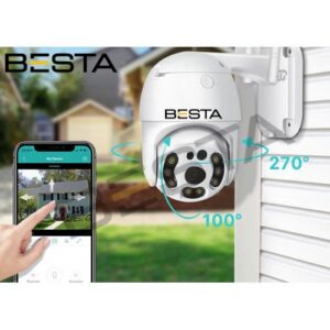 2 MP DIŞ MEKAN WİRELESS KABLOSUZ PTZ GÜVENLİK KAMERASI KD-1701