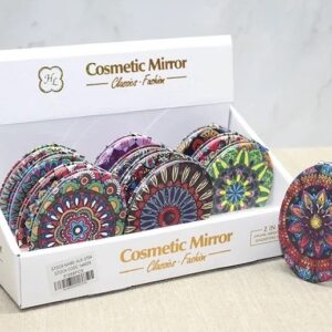 Taşlı El Aynası Oval İnce