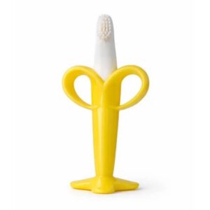 ANKAVERSE® Muz Şekilli Diş Kaşıma Aparatı – Bebekler İçin Silikon Diş Kaşıyıcı, Diş Çıkarma Oyuncağı