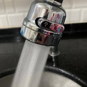 Krom 3 Fonksiyonlu Mutfak Lavabo Başlığı 360 Derece Döner Musluk Ucu