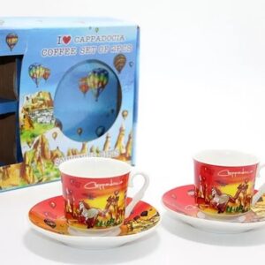 Yöresel İkili Fincan Seti