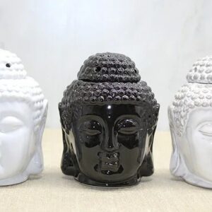 Seramik Buda Büstü Buhurdanlık