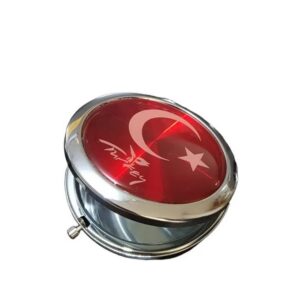 Türk Bayraklı El Aynası St00162