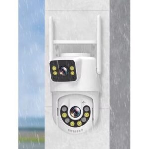 Dış Mekan Çift Kameralı Gece Görüşlü Full Hd Ip Akıllı Güvenlik Kamerası PTZ GÜVENLİK KAMERASI BB-1723
