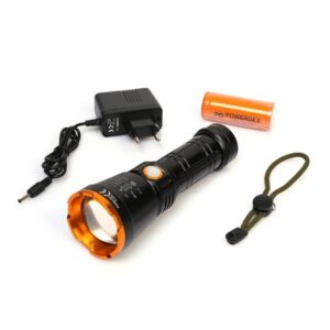 Pd-6682 1000 Lümen 15 Watt Profesyonel Şarjlı El Feneri