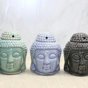 Seramik Buda Büstü Buhurdanlık