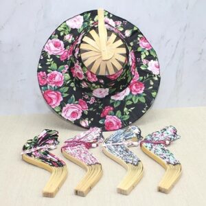 Ahşap Şapkalı Yelpaze