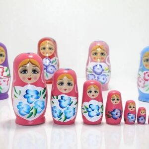 7'li Ahşap Matruşka