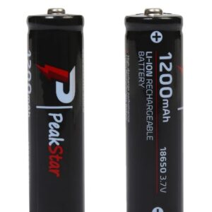 Orjinal 3.7 V 1200 Mah Şarj Edilebilir 18650 Turbo Model Li-ion Şarjlı Pil