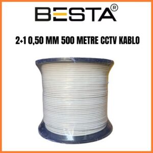 2+1 500 Metre 0,50 MM CCTV Kablo KD-1385