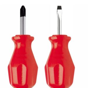 2'li Avuç Içi Tornavida Seti Düz Yıldız