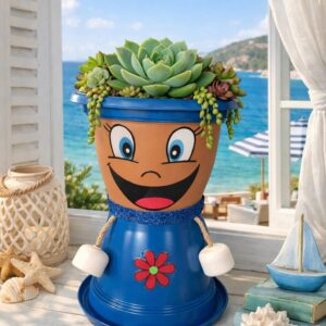 MAVİŞKO VİLLA DEKORATİF SAKSI 1,7 Litre