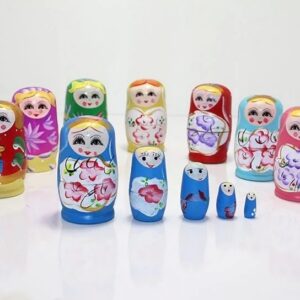 5'li Ahşap Matruşka