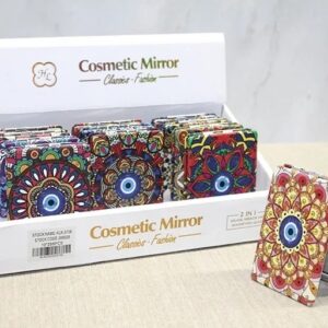 Taşlı El Aynası Dikdörtgen İnce