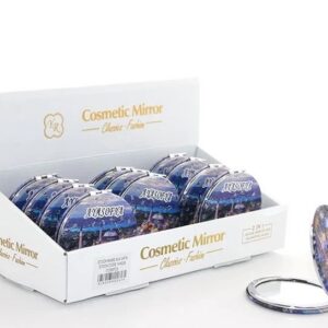 Taşlı İstanbul Tasarımı El Aynası İnce