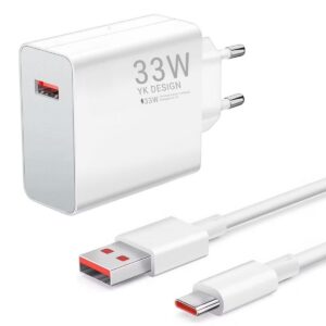 ANKAVERSE® 33W Hızlı Şarj Adaptörü – Type-C Kablolu, USB Çıkışlı, Akıllı Şarj Destekli Duvar Tipi Şarj Cihazı