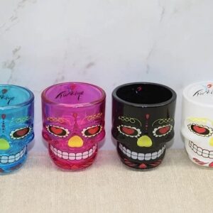 İstanbul Temalı Cam Kurukafa Shot Bardak